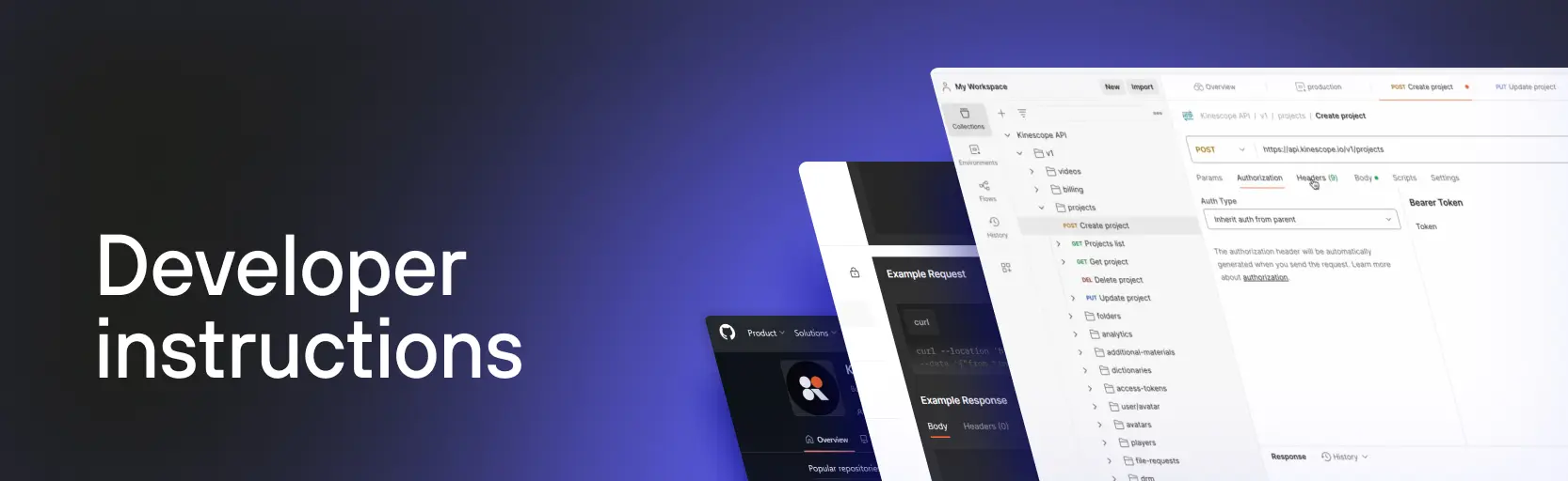 Kinescope API and SDK