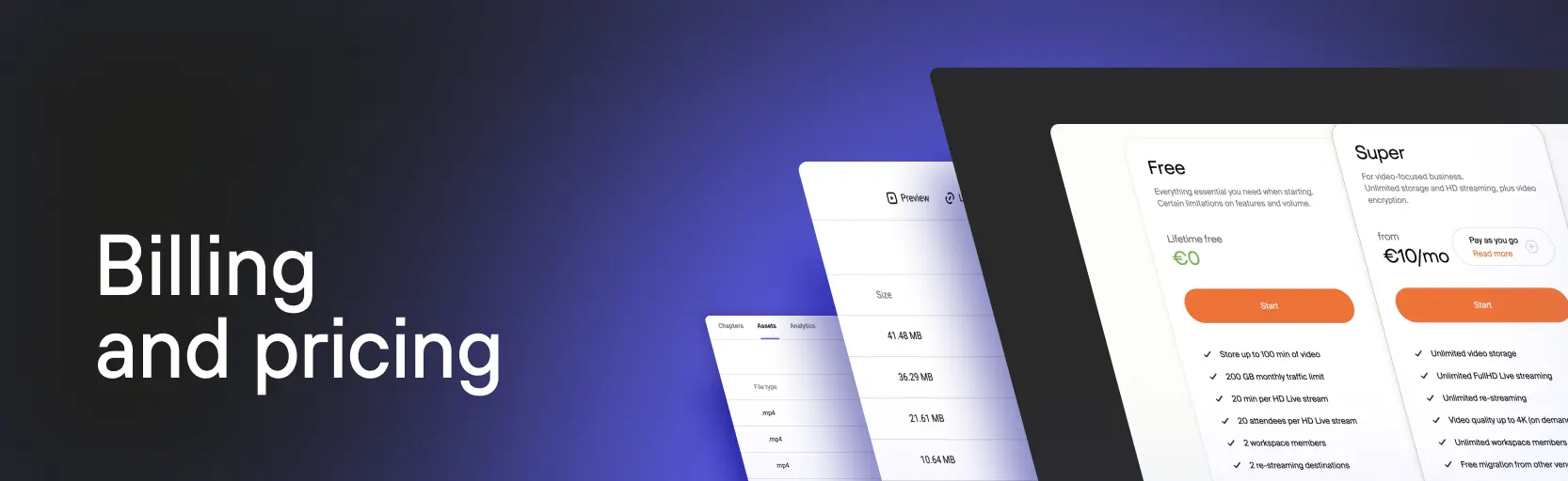 Kinescope pricing plans